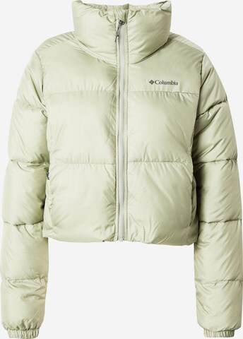 COLUMBIA Outdoor Jacket 'Puffect' in Green: front