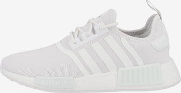 Sneaker bassa 'Nmd_R1 Primeblue' di ADIDAS ORIGINALS in bianco