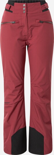 ZIENER Outdoor Pants 'Tilla' in Berry / Black, Item view