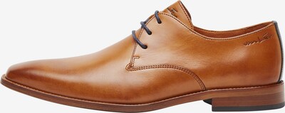 Van Lier Veterschoen 'Carmelo' in de kleur Cognac, Productweergave