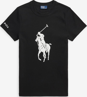 juoda Polo Ralph Lauren Marškinėliai: priekis