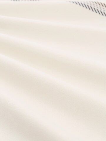 Sweat-shirt TOM TAILOR en blanc