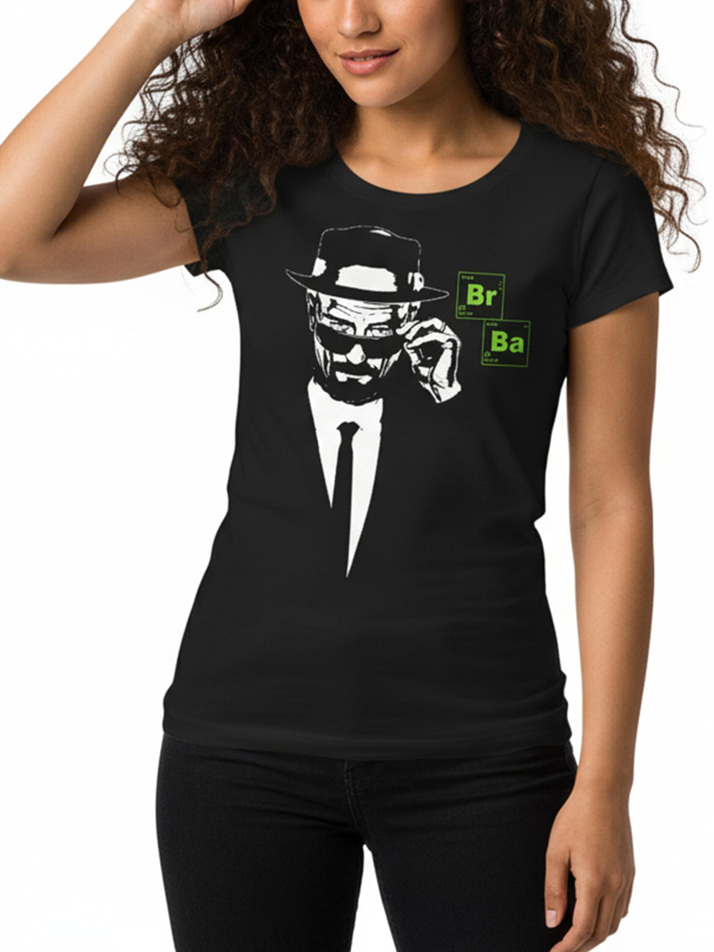 MAKAYA Shirt 'Br Ba' in Black