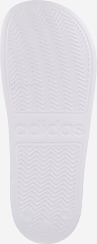 Flip-flops 'Adilette' de la ADIDAS SPORTSWEAR pe alb