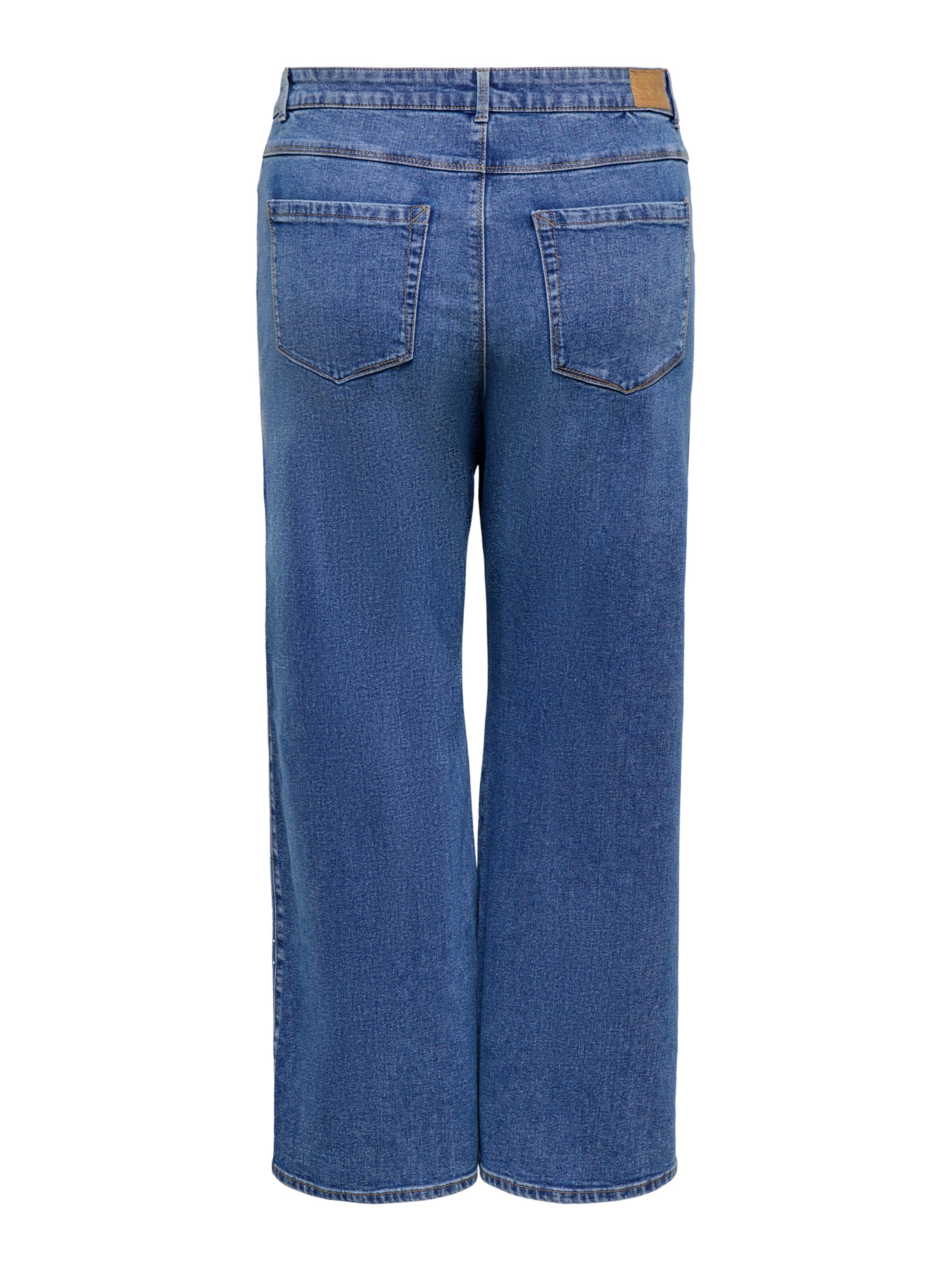 ONLY Carmakoma Wide leg Jeans 'CARSNOW' in Blauw