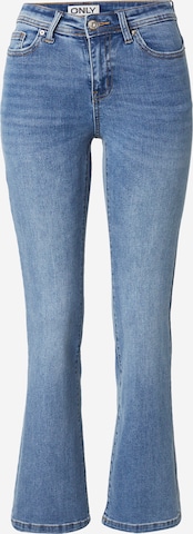 ONLY Разкроени Дънки 'ONLWAUW' в синьо: отпред