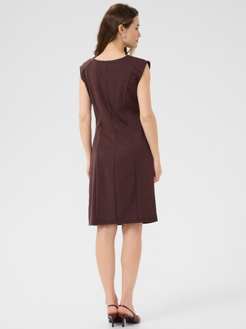 Kaffe Sheath dress 'KAIndia' in Brown