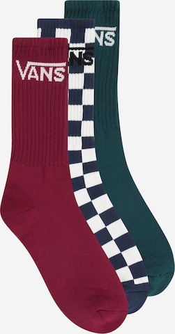 VANS Ponožky 'CLASSIC CREW' – zelená
