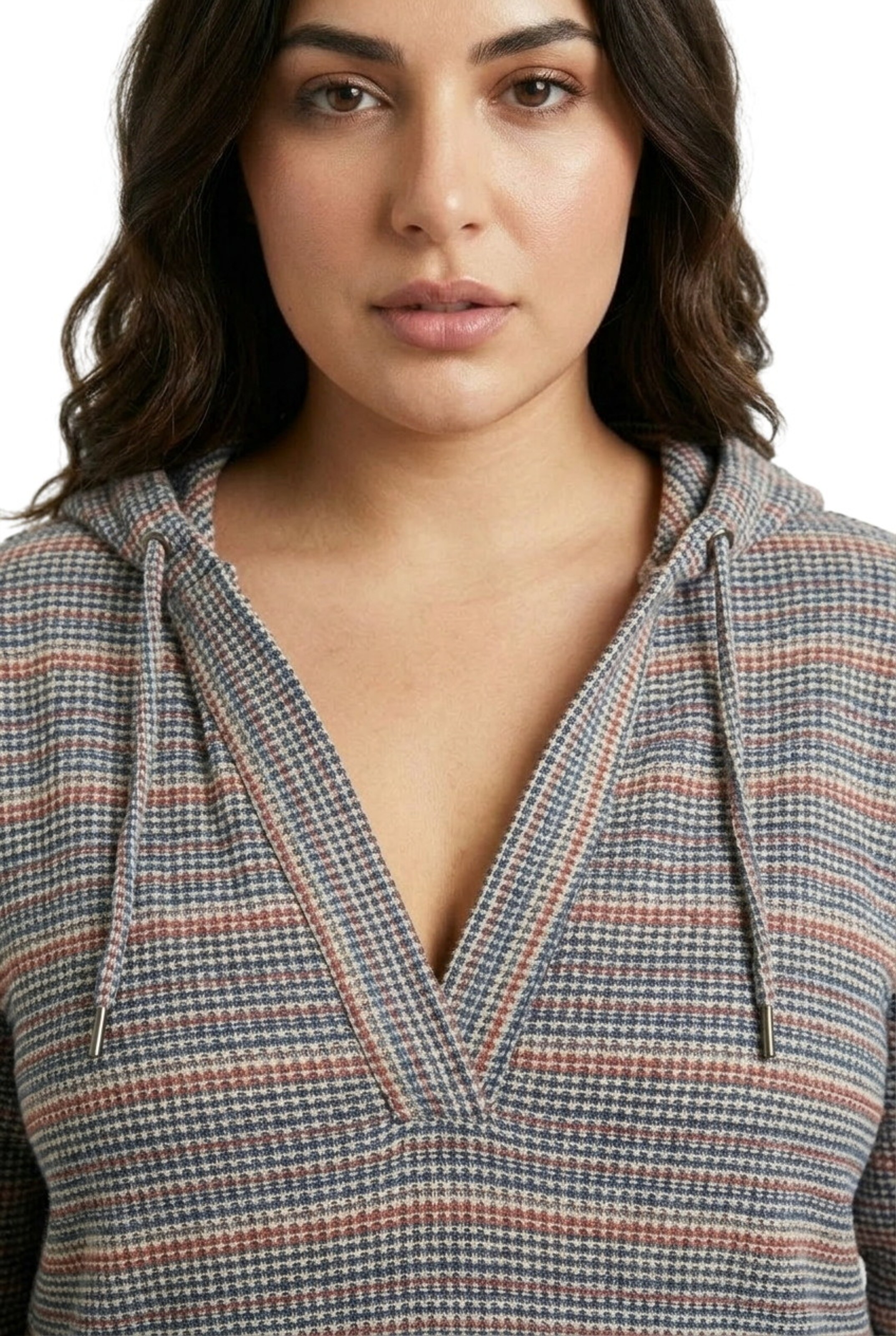 Sweat-shirt Stil Diva en mélange de couleurs