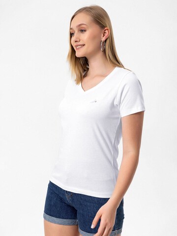 Moxx Paris Тениска в бяло