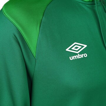 Giacca di felpa sportiva di UMBRO in verde