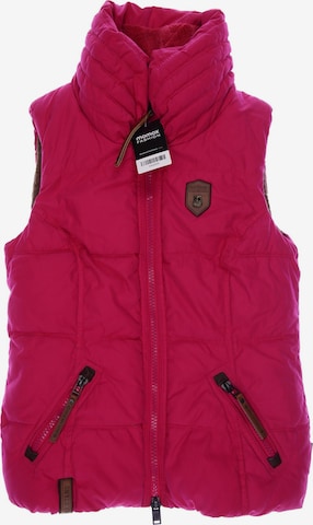 naketano Vest in M in Pink: front