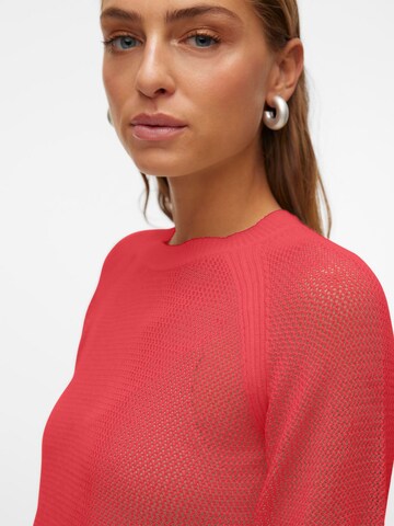 VERO MODA Sweater 'NEW LEXSUN' in Red