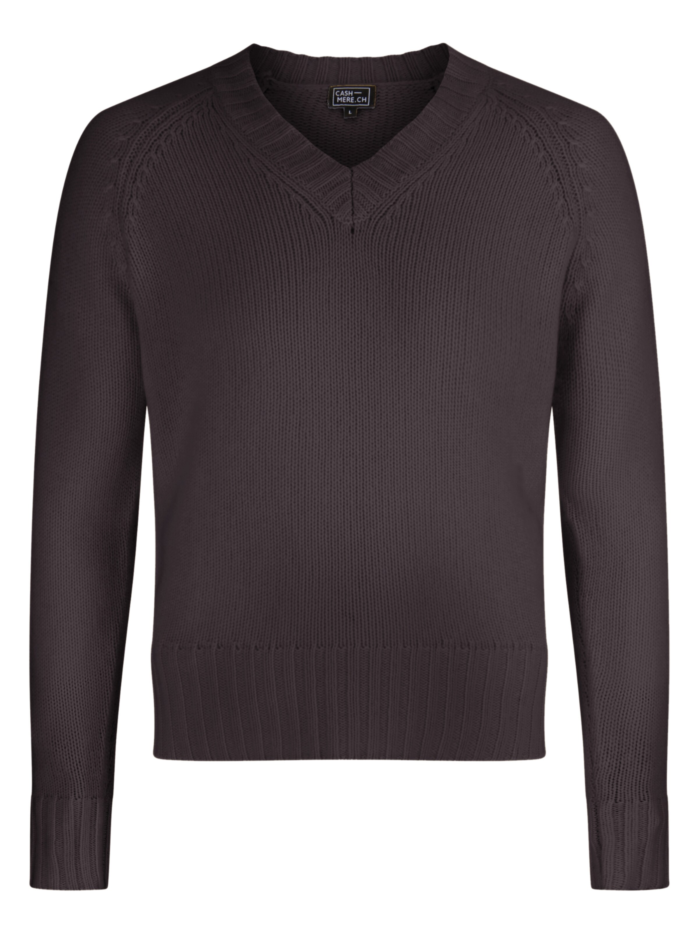 Pull-over CASH-MERE.CH en gris : devant