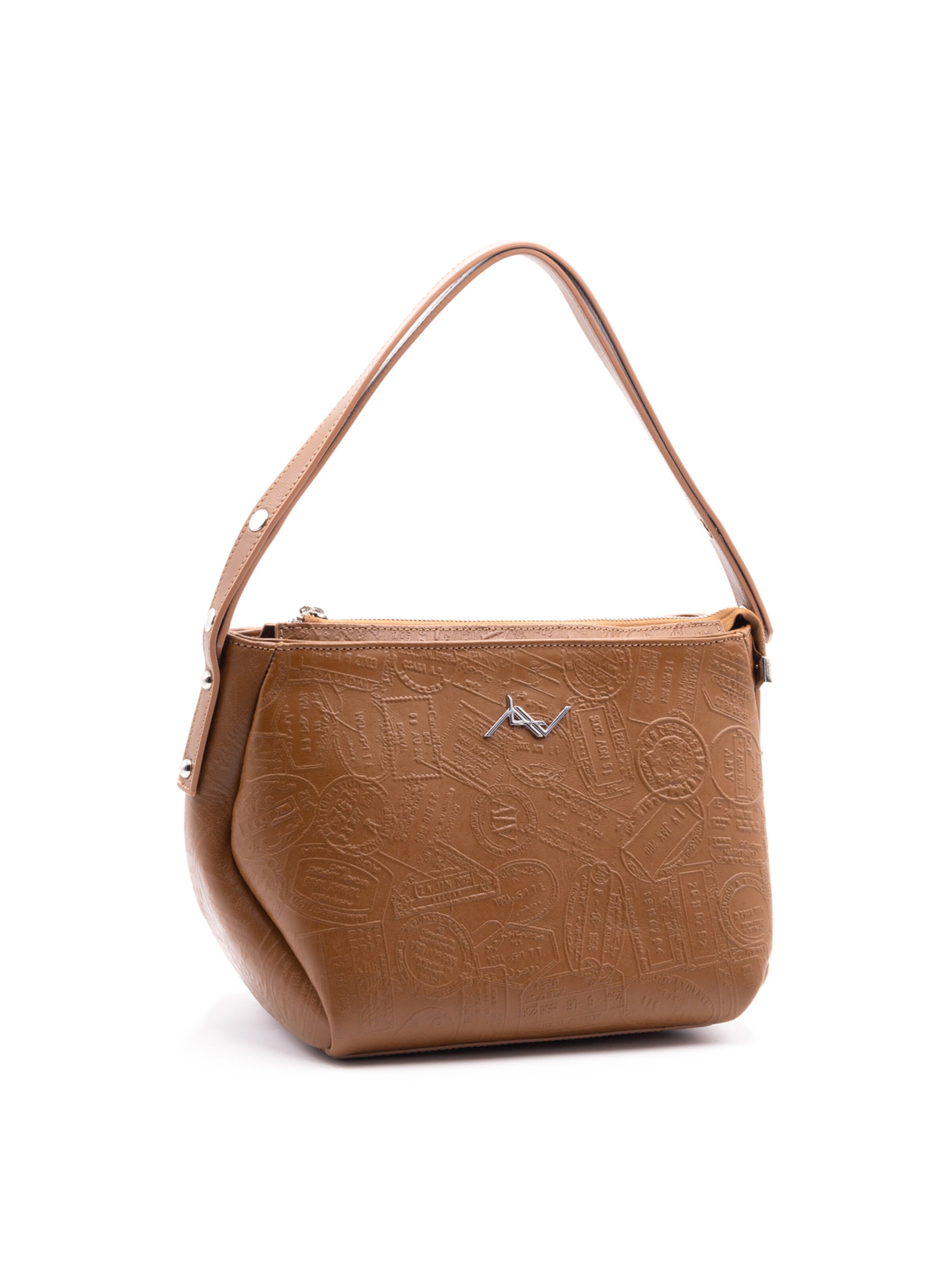 ALV By Alviero Martini Shoulder bag in Brown: front