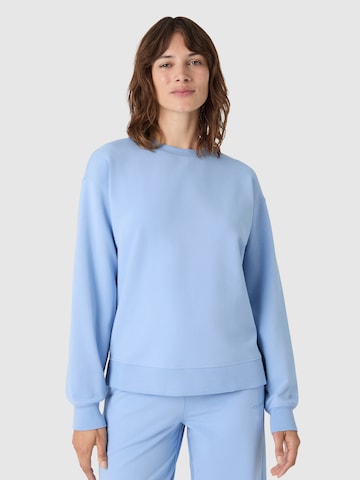 Sweat-shirt 'Bonniee' Les Lunes en bleu : devant