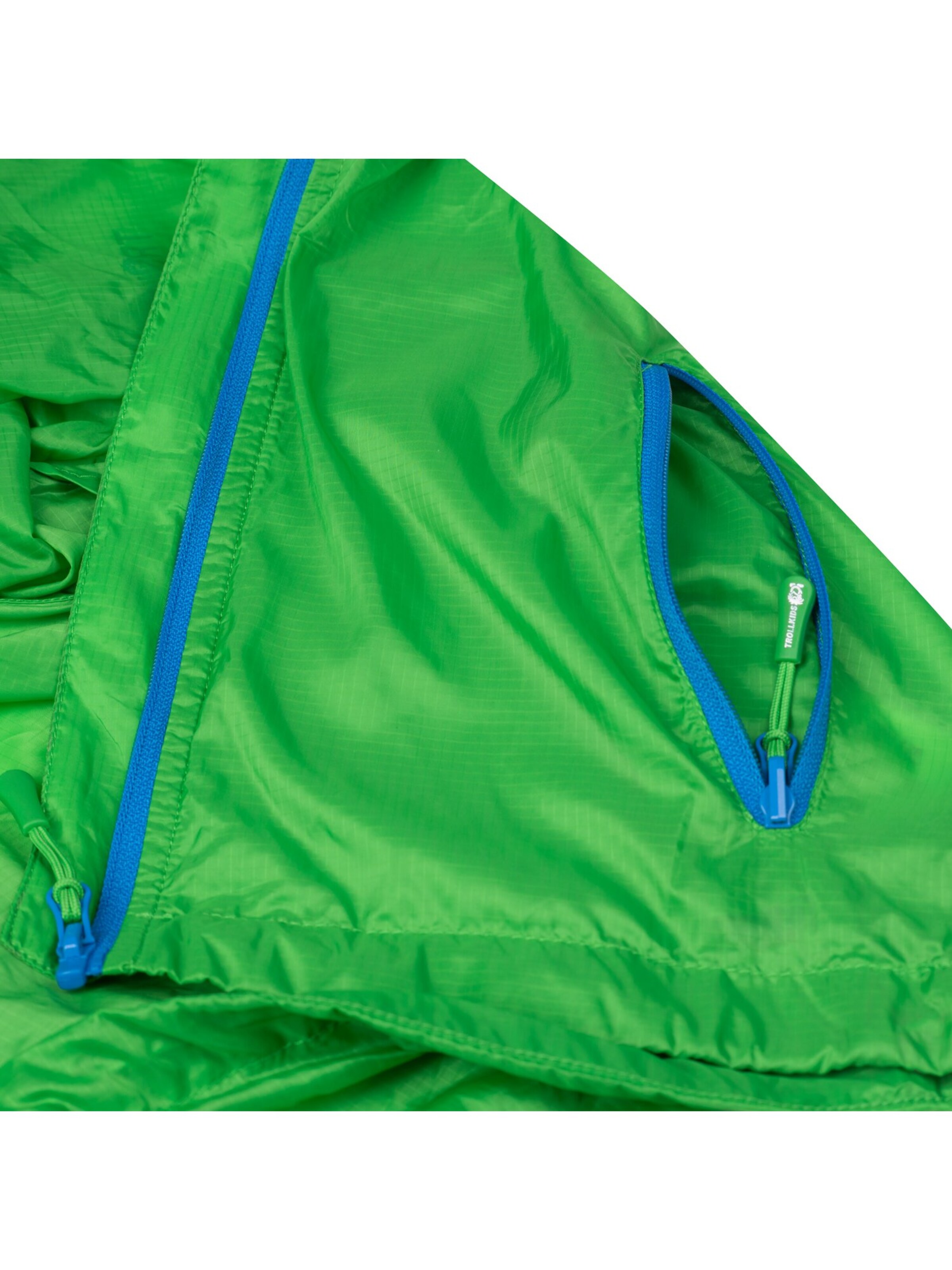 TROLLKIDS Outdoor jacket in Green