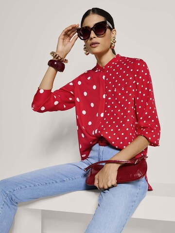 Chemisier MADELEINE en rouge