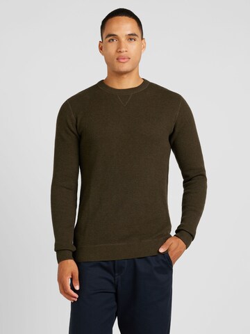 Pullover 'JPRBLUCHRISTER' di JACK & JONES in verde: frontale