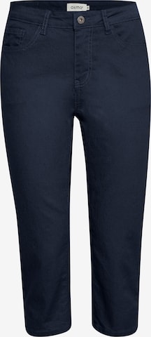 Oxmo Broek 'Pam' in Blauw: voorkant