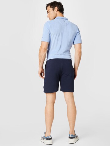 !Solid Regular Shorts  'Schack' in Blau
