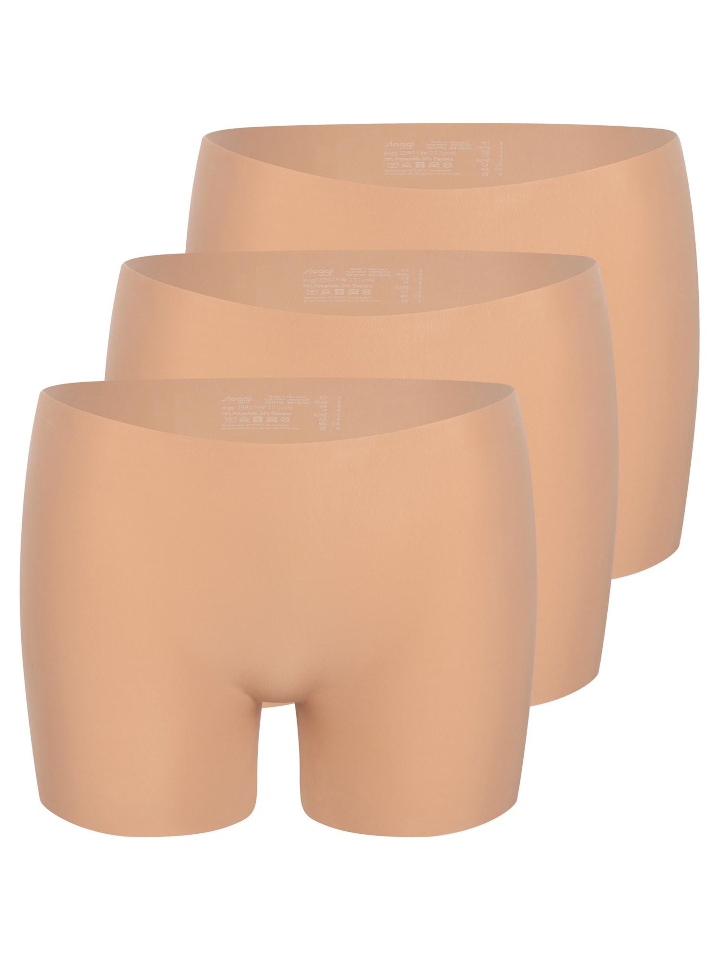SLOGGI Boyshorts 'ZERO Feel 2.0' in Beige: front