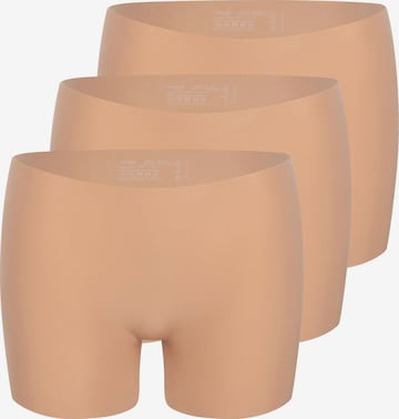SLOGGI Boyshorts 'ZERO Feel 2.0' in Beige: front