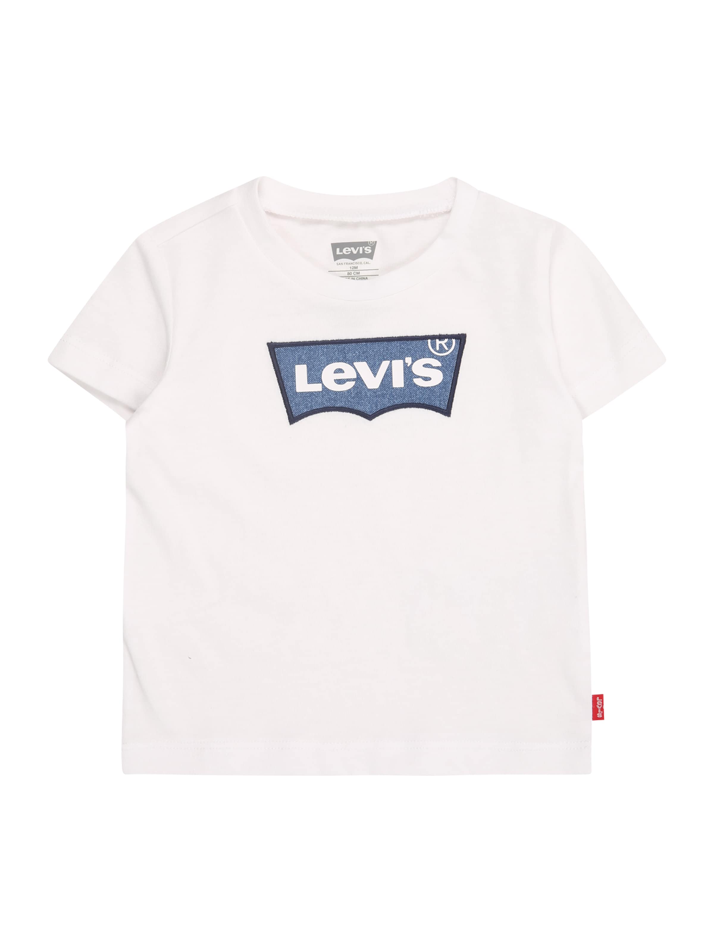 Levi's Kids - Camiseta en blanco: frente