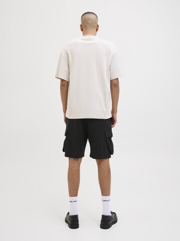 regular Pantaloni cargo di JACK & JONES in nero