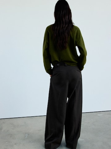 MANGO Cardigan 'NEKKON' i grøn