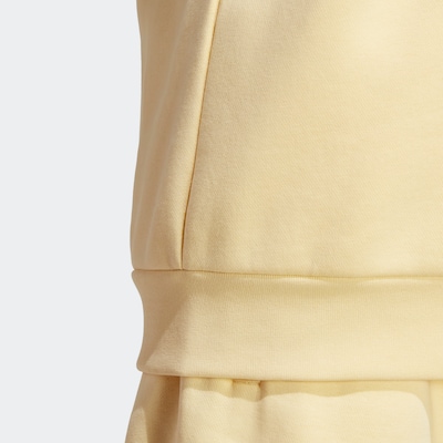 ADIDAS ORIGINALS Sweat-shirt 'Essential' en jaune clair / noir, Vue avec produit
