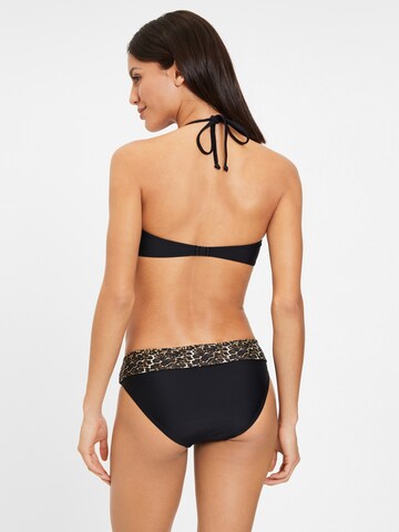 LASCANA - Bandeau Top de bikini 'Adele' en negro