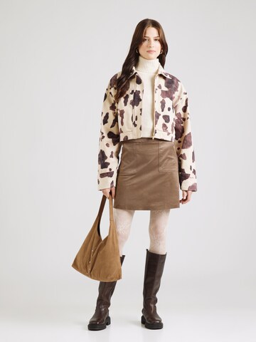Jupe 'JDYLORETTA' JDY en marron