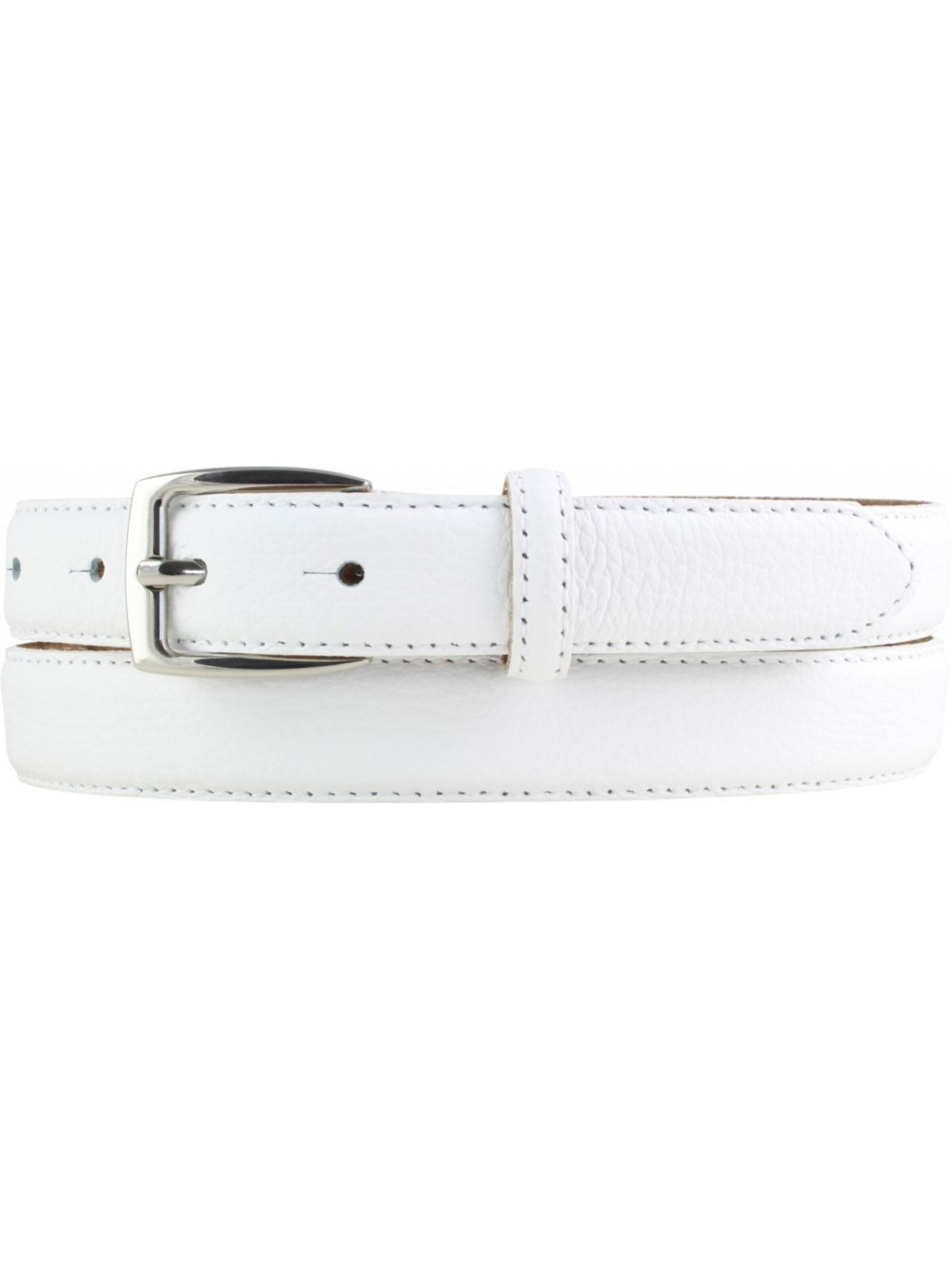 BELTINGER Belt 'Cosenzaa' in White: front
