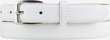 BELTINGER Belt 'Cosenzaa' in White: front