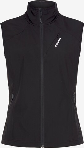 ICEPEAK Sports Vest in Black: front