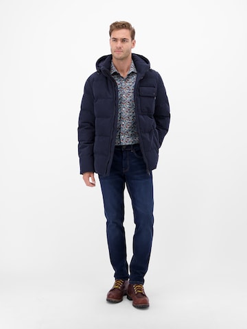 Coupe regular Chemise LERROS en bleu