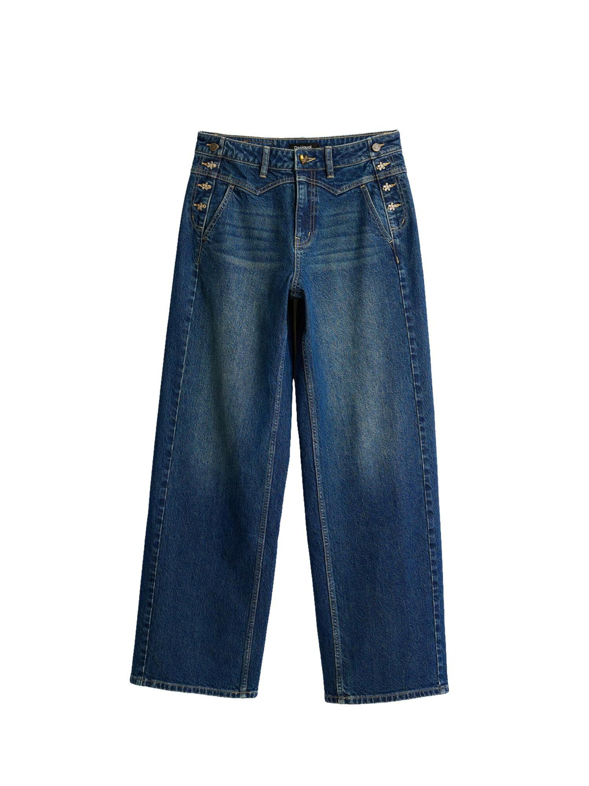 Desigual Regular Farkut värissä sininen: etupuoli