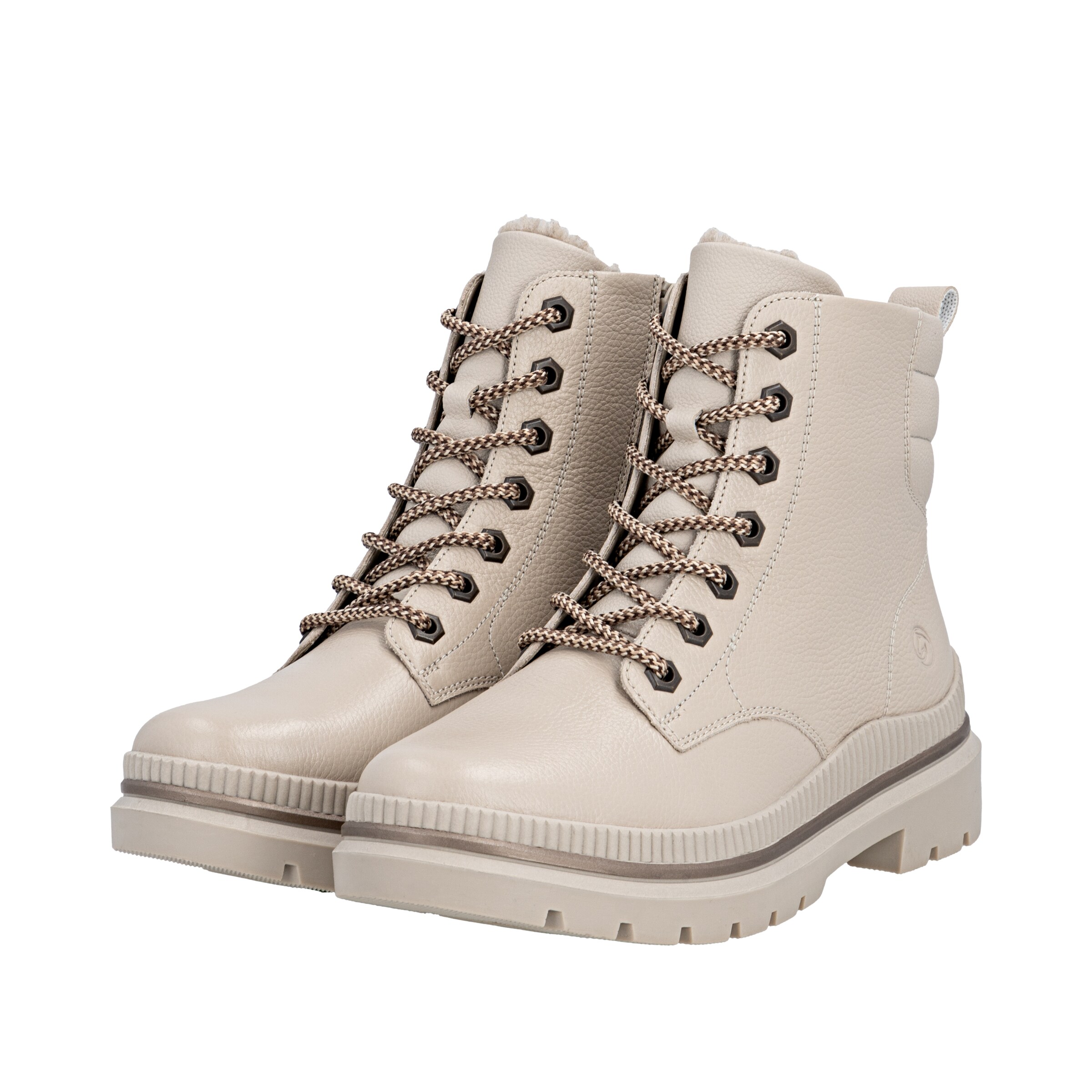 REMONTE Schnürstiefel in Beige