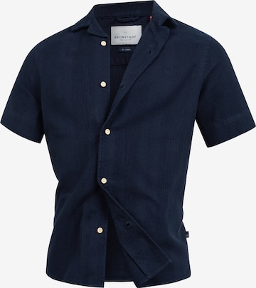 Kronstadt Overhemd 'Sani' in Blauw: voorkant