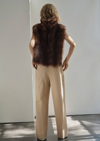 MANGO Regular Hose 'Tomtom' in Beige