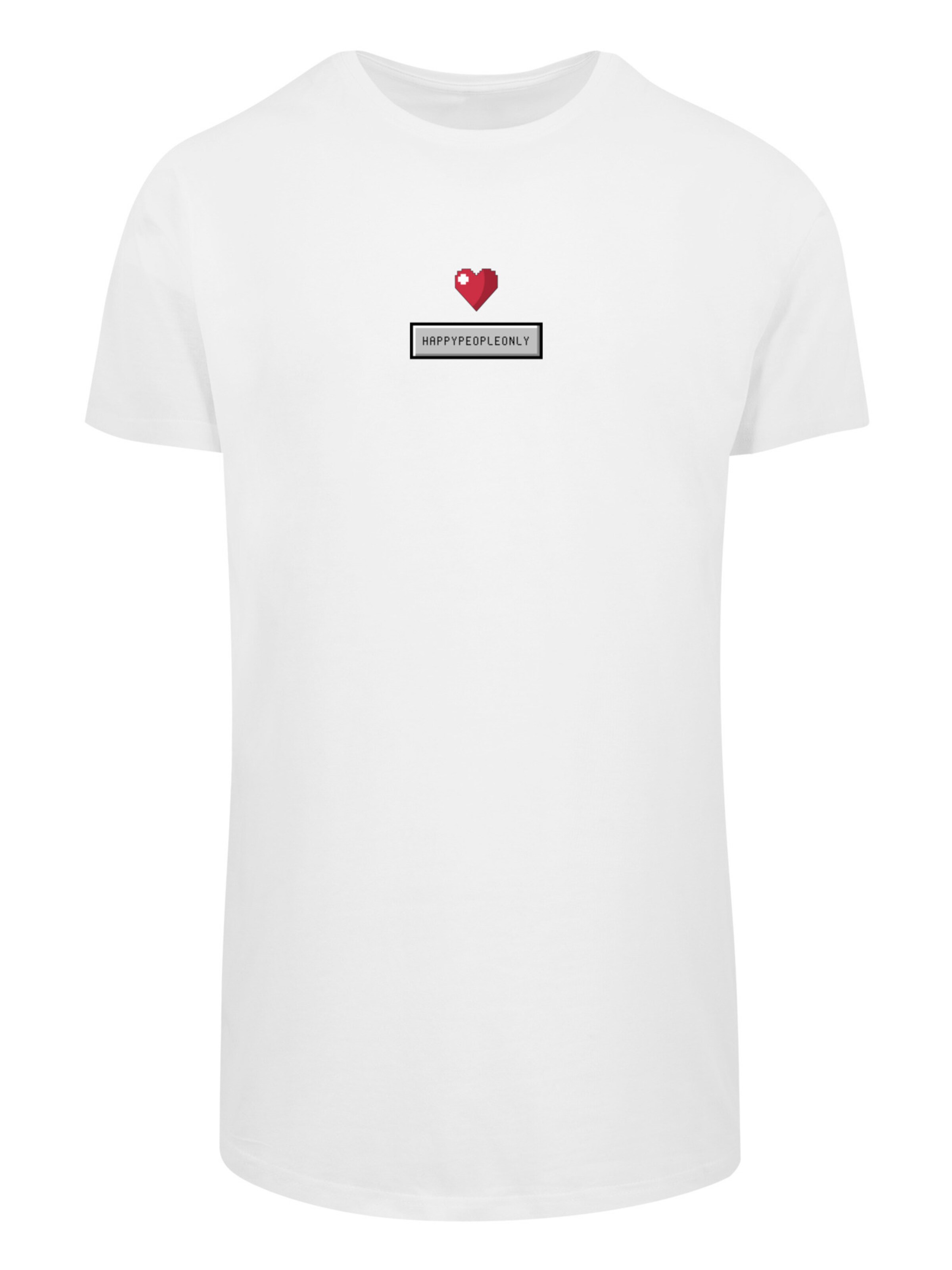 T-Shirt F4NT4STIC en blanc : devant
