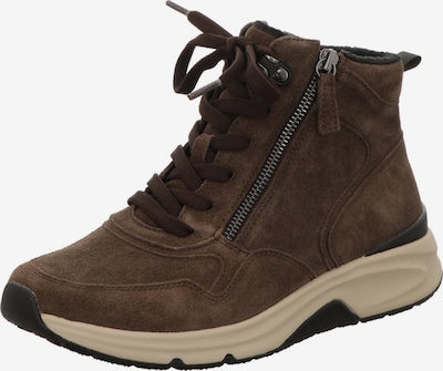 GABOR Zapatillas deportivas altas 'Sneaker High Damen 0803.03.007 Rauleder in braun' en 37,5 en marrón, Vista del producto