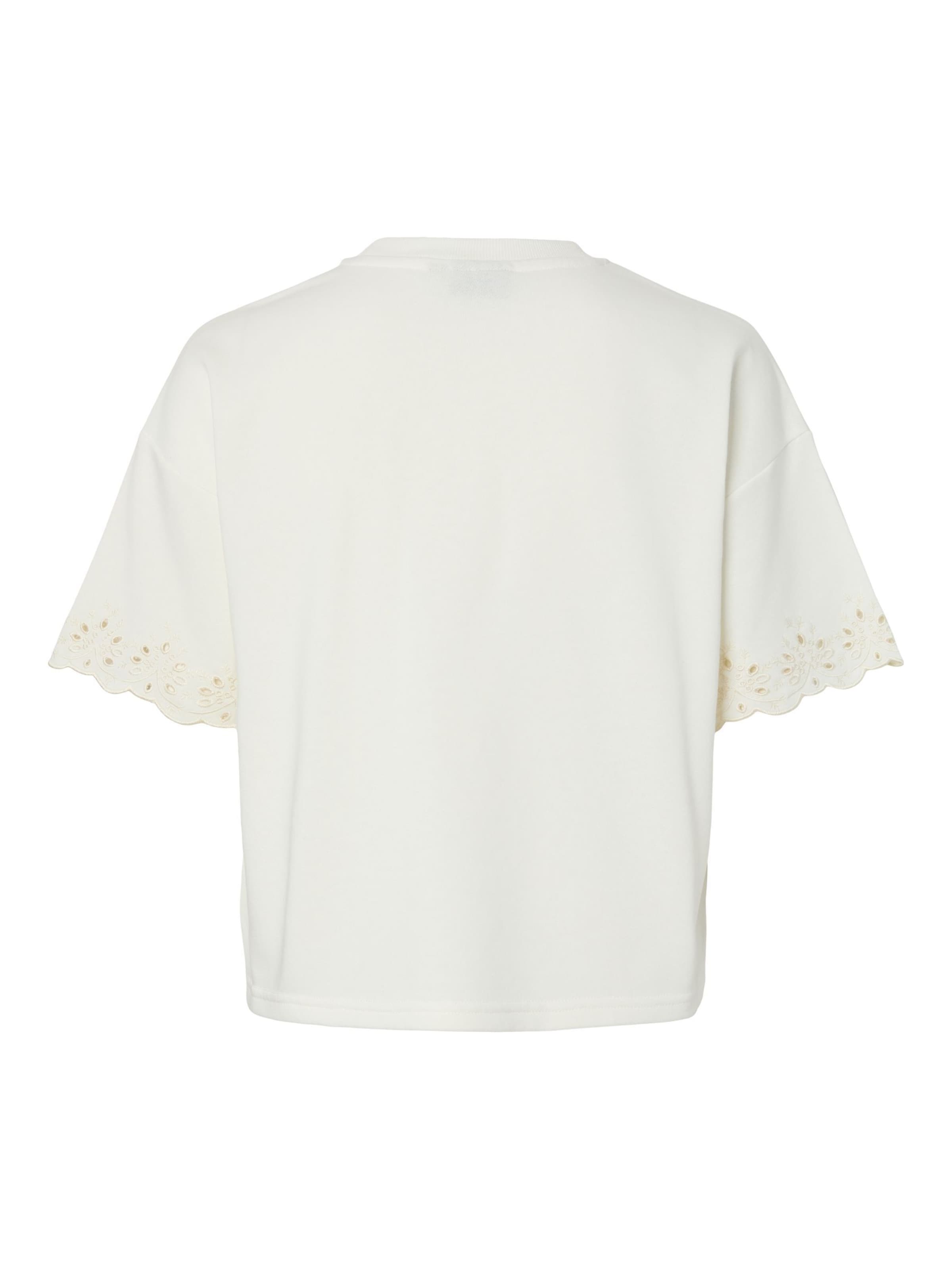 T-shirt 'PCChilli' PIECES en blanc