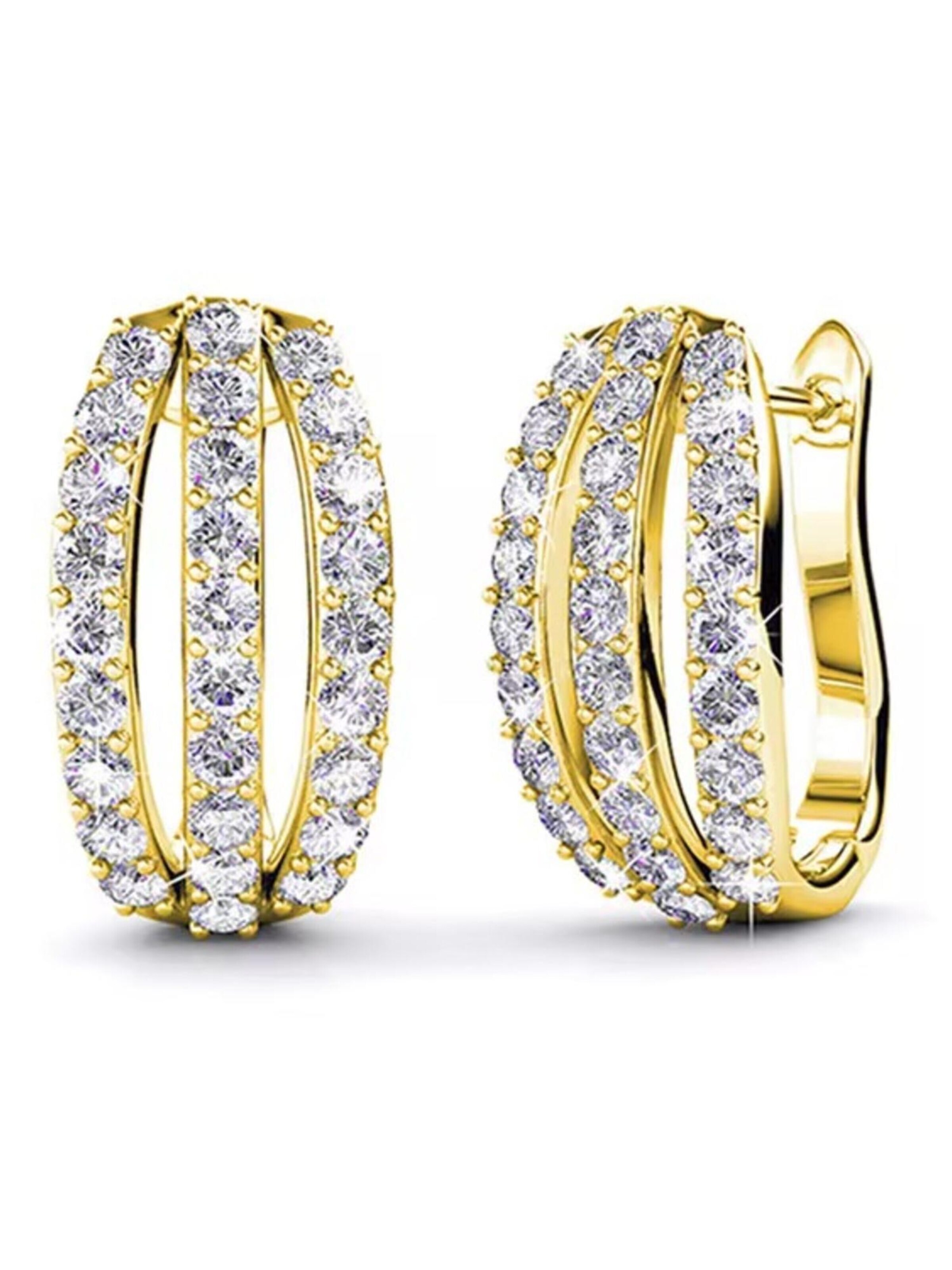 ROUGEMONT Jewellery Ohrringe in Gold: Vorderseite