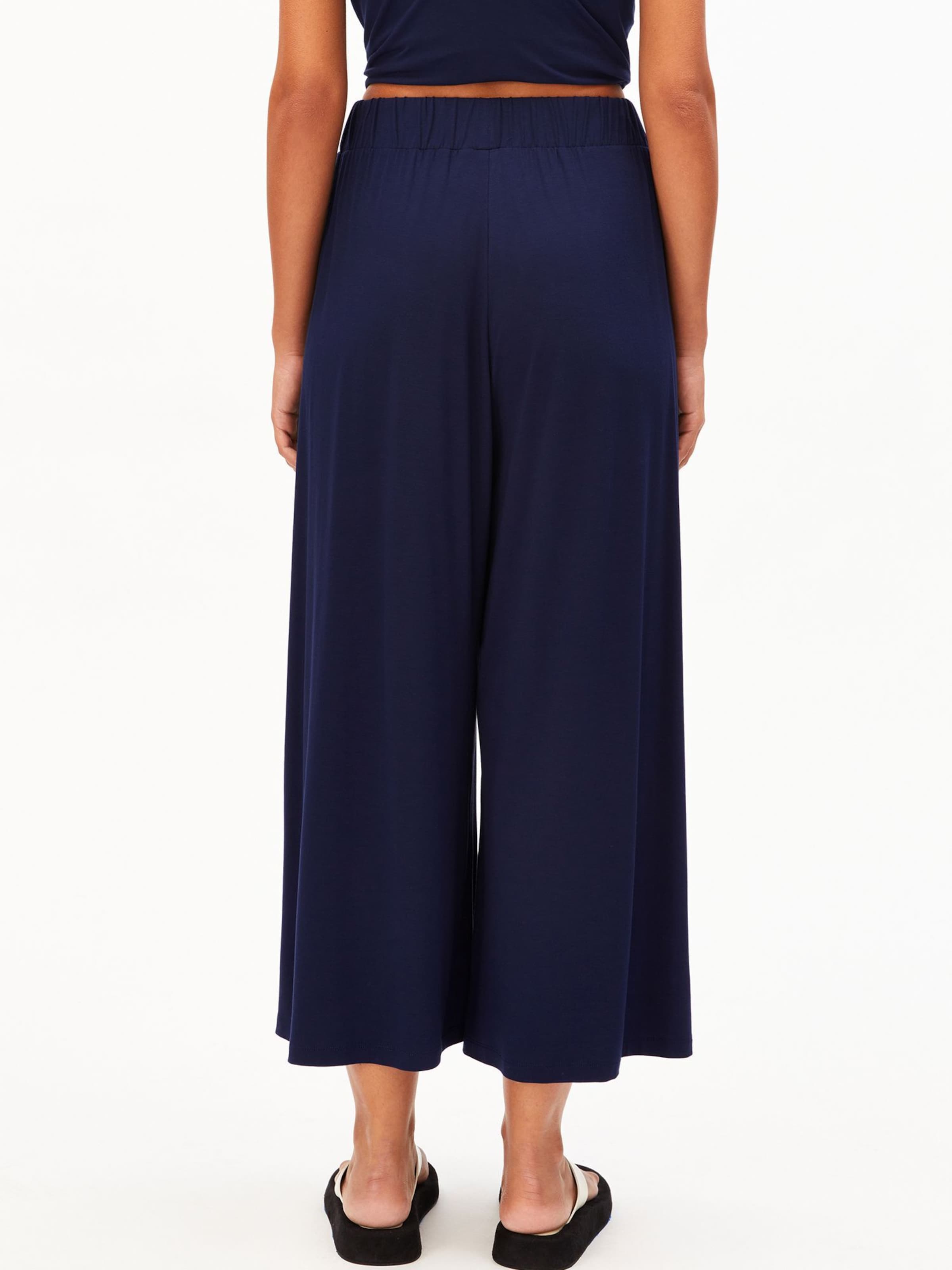 ARMEDANGELS Wide leg Broek in Blauw