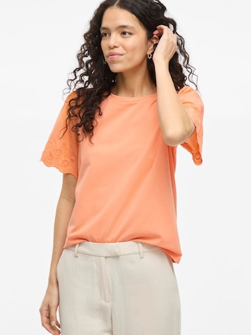 VILA Shirt in Oranje