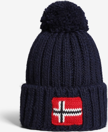 NAPAPIJRI - Gorros 'SEMIURY 6' em azul: frente