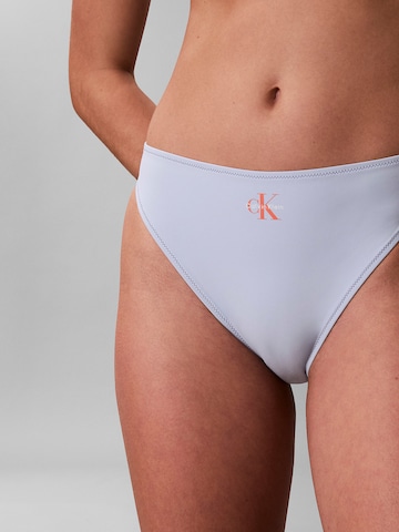 Bas de bikini 'CK Monogram' Calvin Klein Swimwear en violet