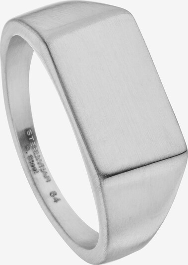Steelwear Ring in silber, Produktansicht